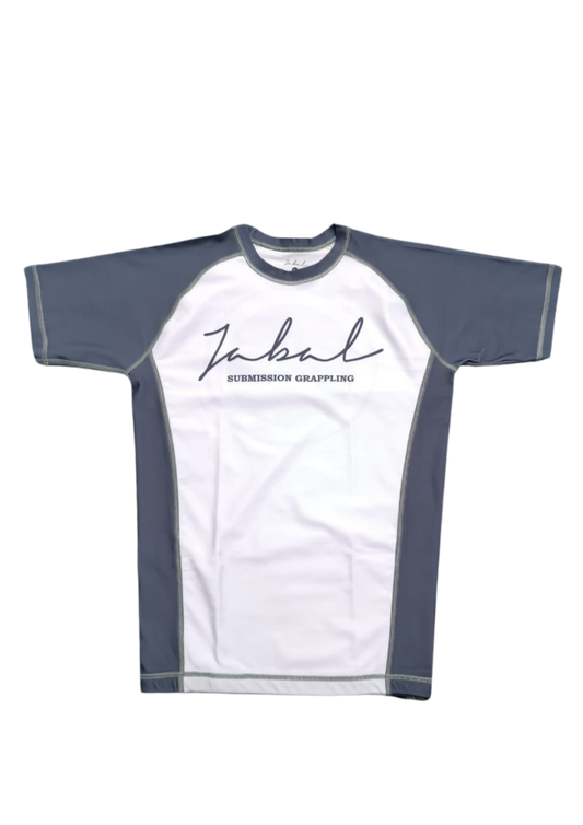 Grey Short Sleeved Rash Guard